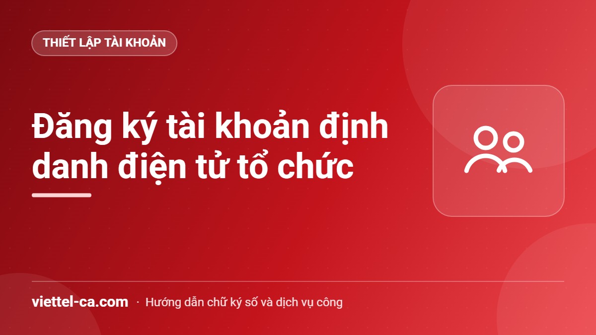 Người đại diện doanh nghiệp đăng ký tài khoản định danh điện tử tổ chức trên điện thoại